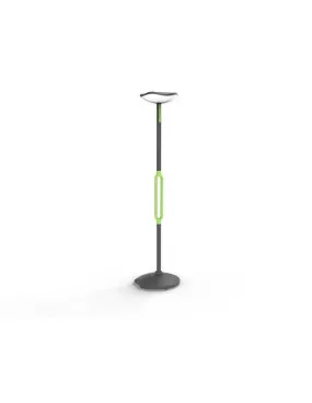 Lampadaire solaire amovible POPPY avec panneau solaire et détection PIR 3000K | LéonLeds.