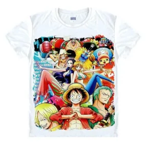T-Shirt One Piece Luffy & Cie